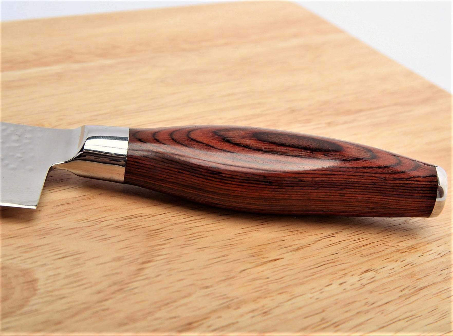 Damascus VG10 Chef Knife - Hammered Blade