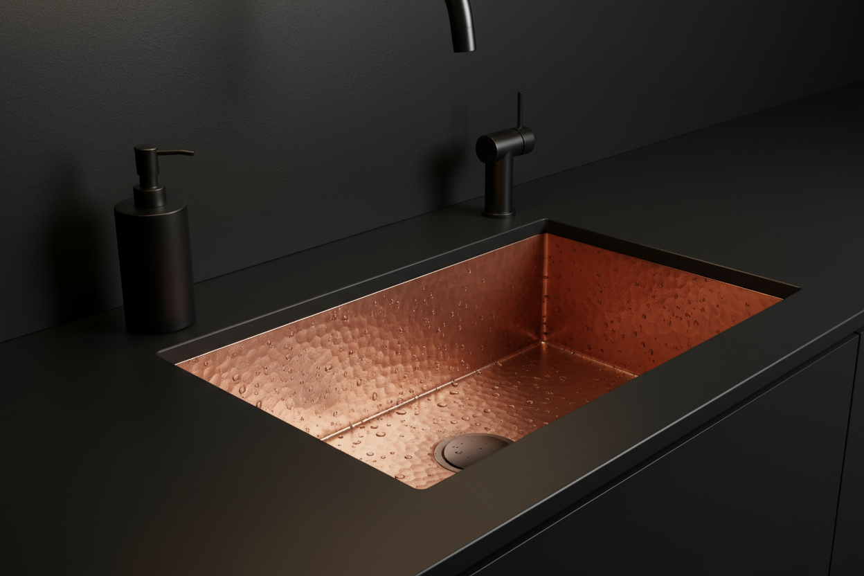 add a black soap dispenser